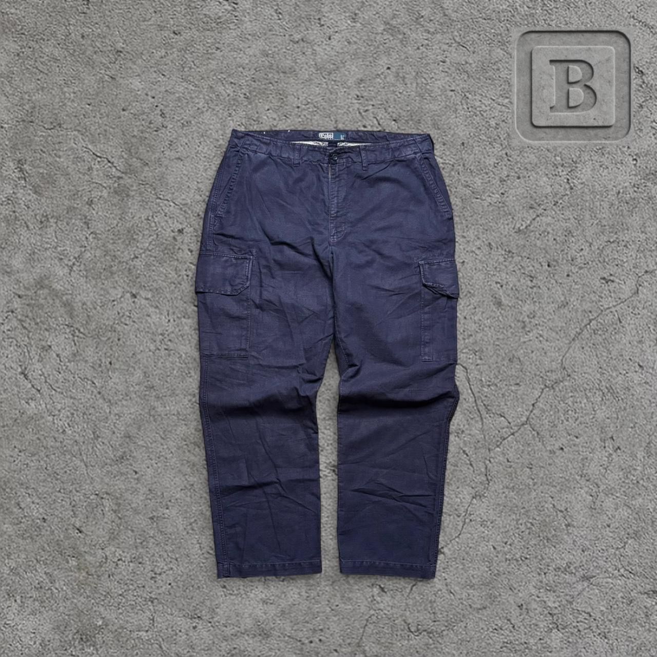 Ralph Lauren Pantaloni: Hose Ralph Lauren Dunkel Blau – Usato da Capolago venduto da LA.BOTTEGA