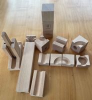 Cuboro Hit, Kick, Holz,  Kugelbahn, vollständig