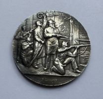 1898 Schützenmedaille Neuchatel Silber R980c