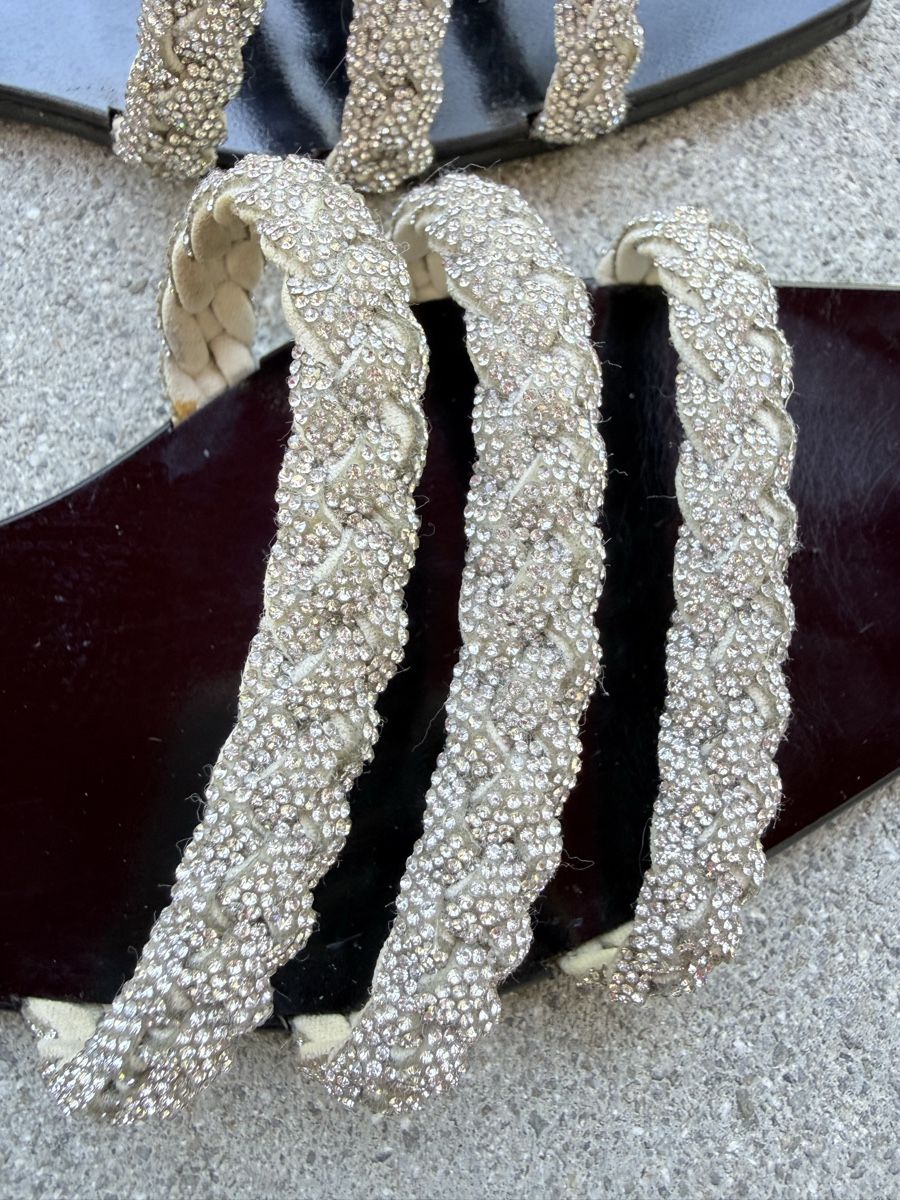 Santoni Scarpe da donna: Santoni Sandals Embellished Straps Size 40 EU – Usato da Kilchberg ZH venduto da san_hs8y 2