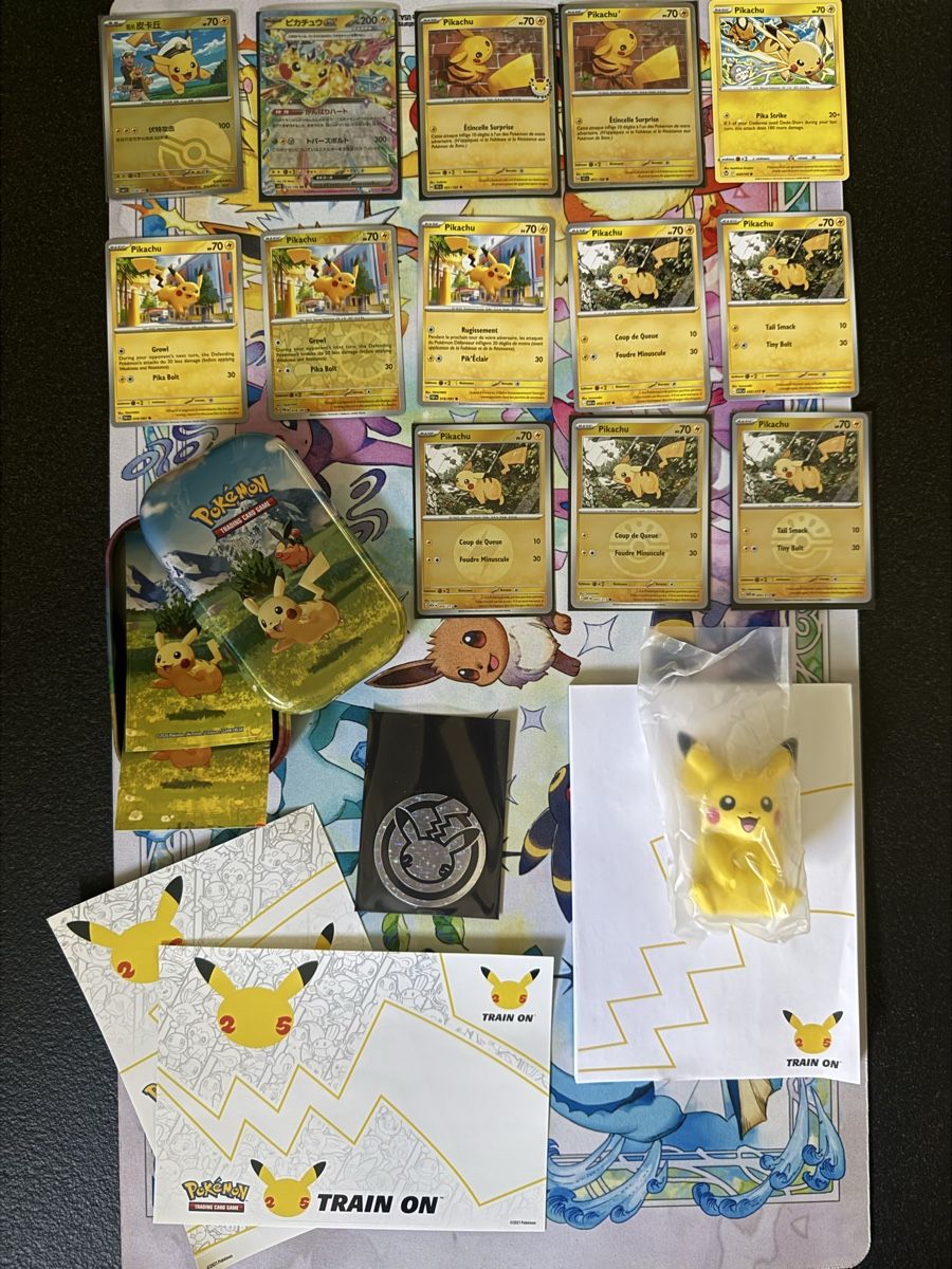 Pokémon Carte collezionabili: Pokémon - Lot Pikachu – Nuovo (secondo la descrizione) da Uvrier venduto da sauma85 2