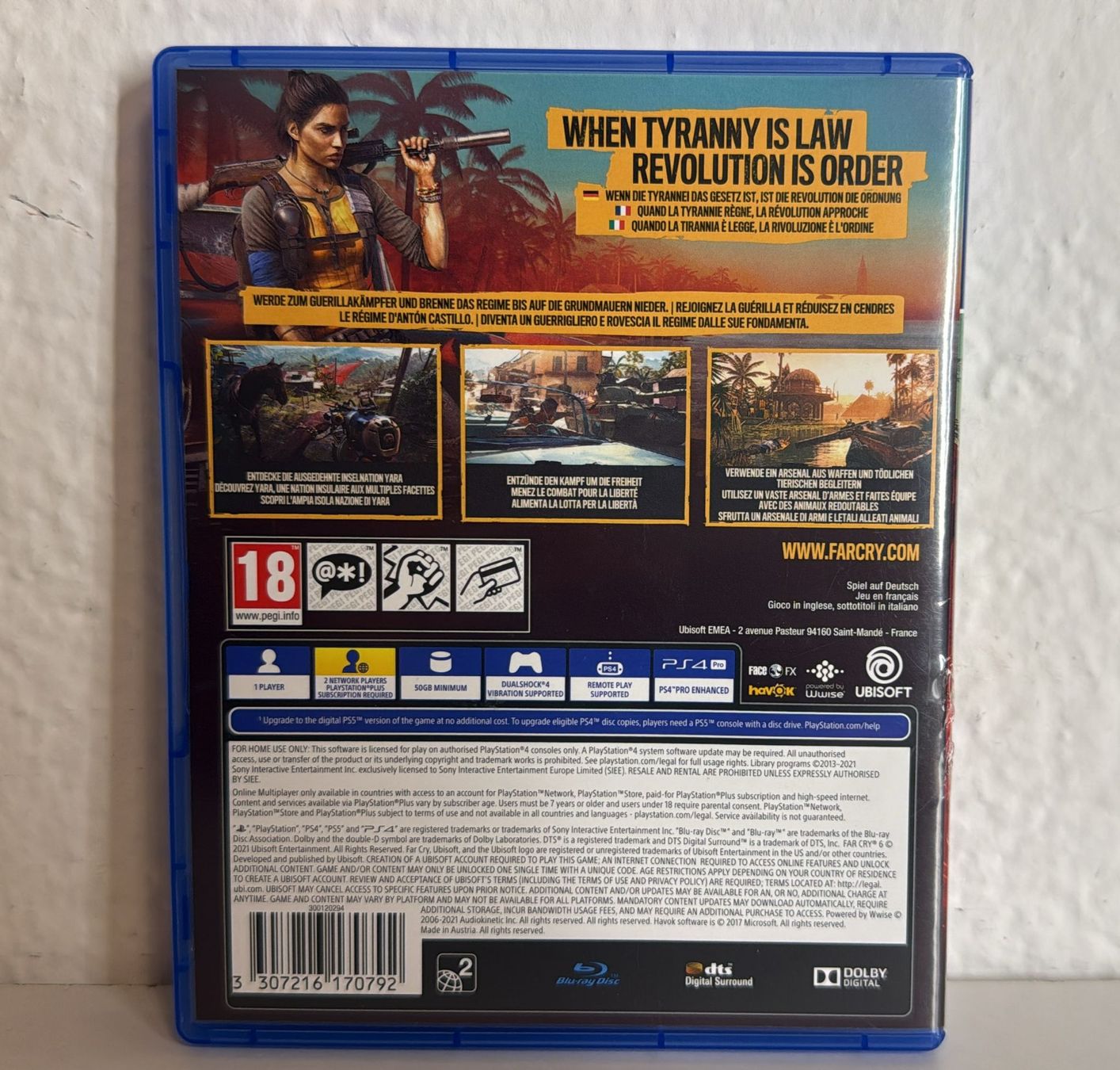 Spiele: Far Cry 6 PS4 Spiel – Gebraucht aus Ehrendingen von lax21 1