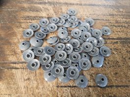 lego 4740 lot de 60 pièces Dark Bluish Gray Dish 2 x 2