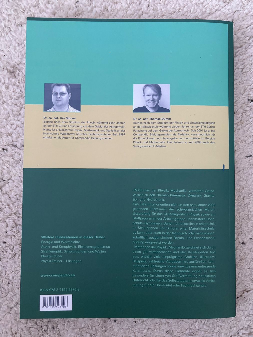 Libri: Physik für BM - Methoden der Physik, Mechanik – Nuovo (secondo la descrizione) da Winterthur venduto da granatapfel72 1