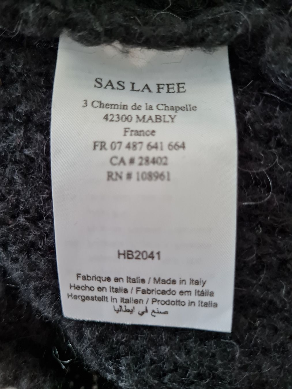 Pullover & Sweatshirts: Pull noir col roulé Humility XS chaud hiver – Gebraucht aus Payerne von wardi11 6