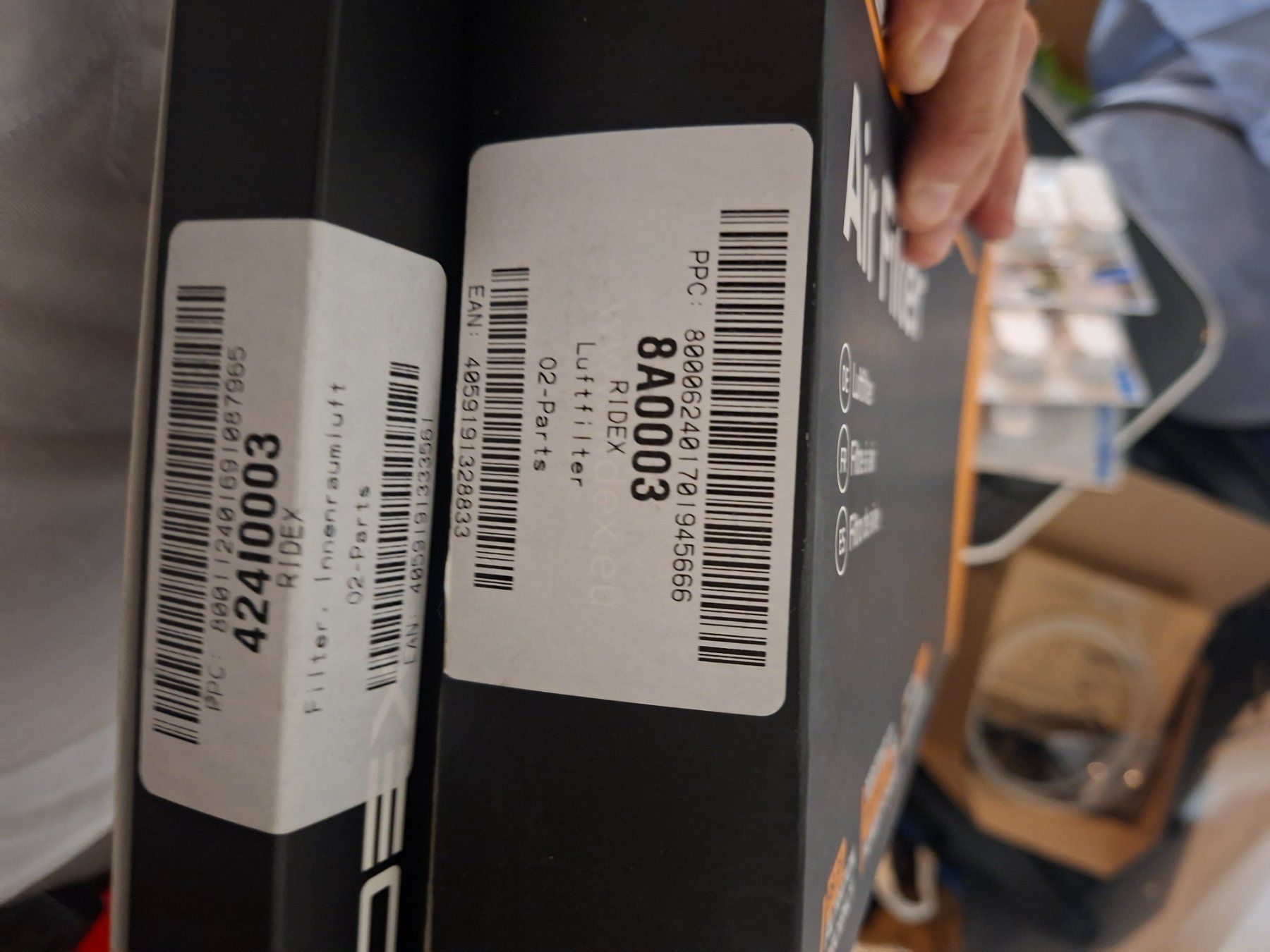 Lüftung: Golf 4 Filter – Neu und originalverpackt aus Lyss von toe_68qb 2