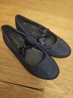 Ballerinas Monsoon dunkelblau Steine Grösse 32
