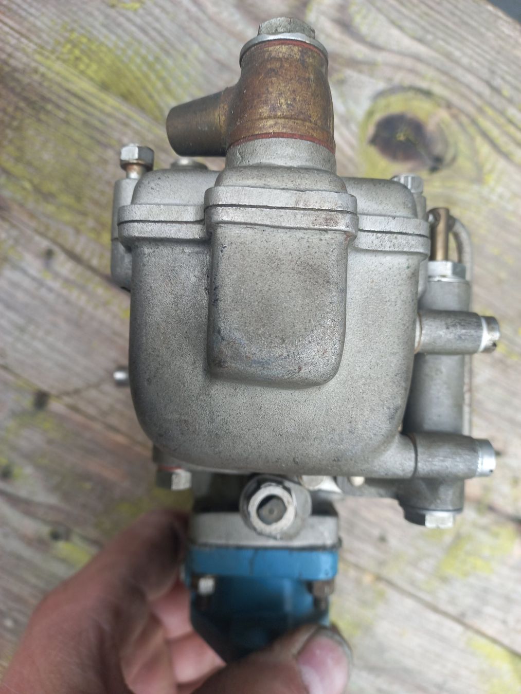 Tutti pezzi di ricambio auto: rarer Oldtimer Messing / Bronze Vergaser WEBER Tipo 32 DRP 3 – Usato da Dulliken venduto da Dullikenlerchclassic 2