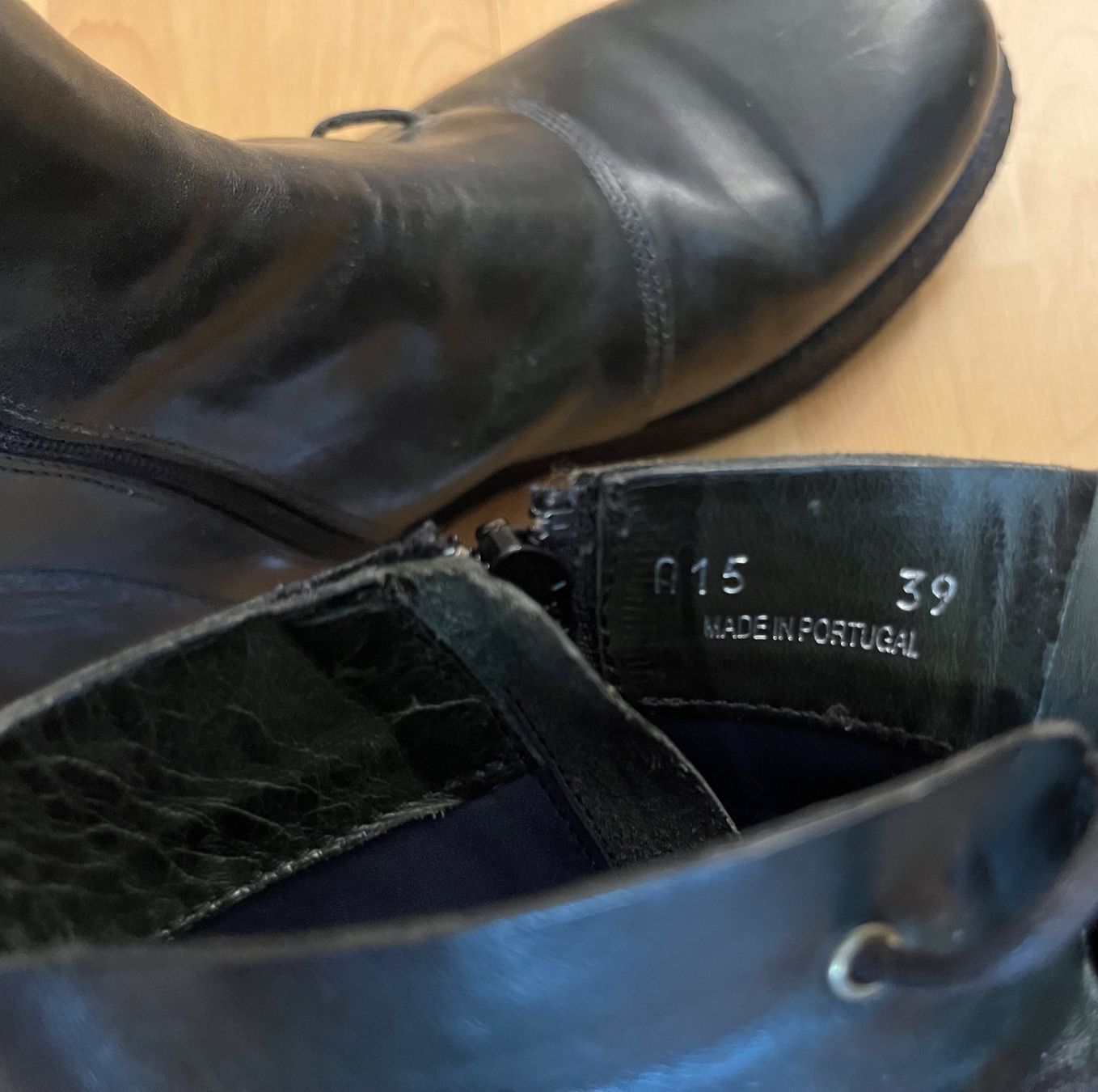 Herrenschuhe: Boots, ausgefallenes Design – Gebraucht aus Basel von kaf_q5j2 4
