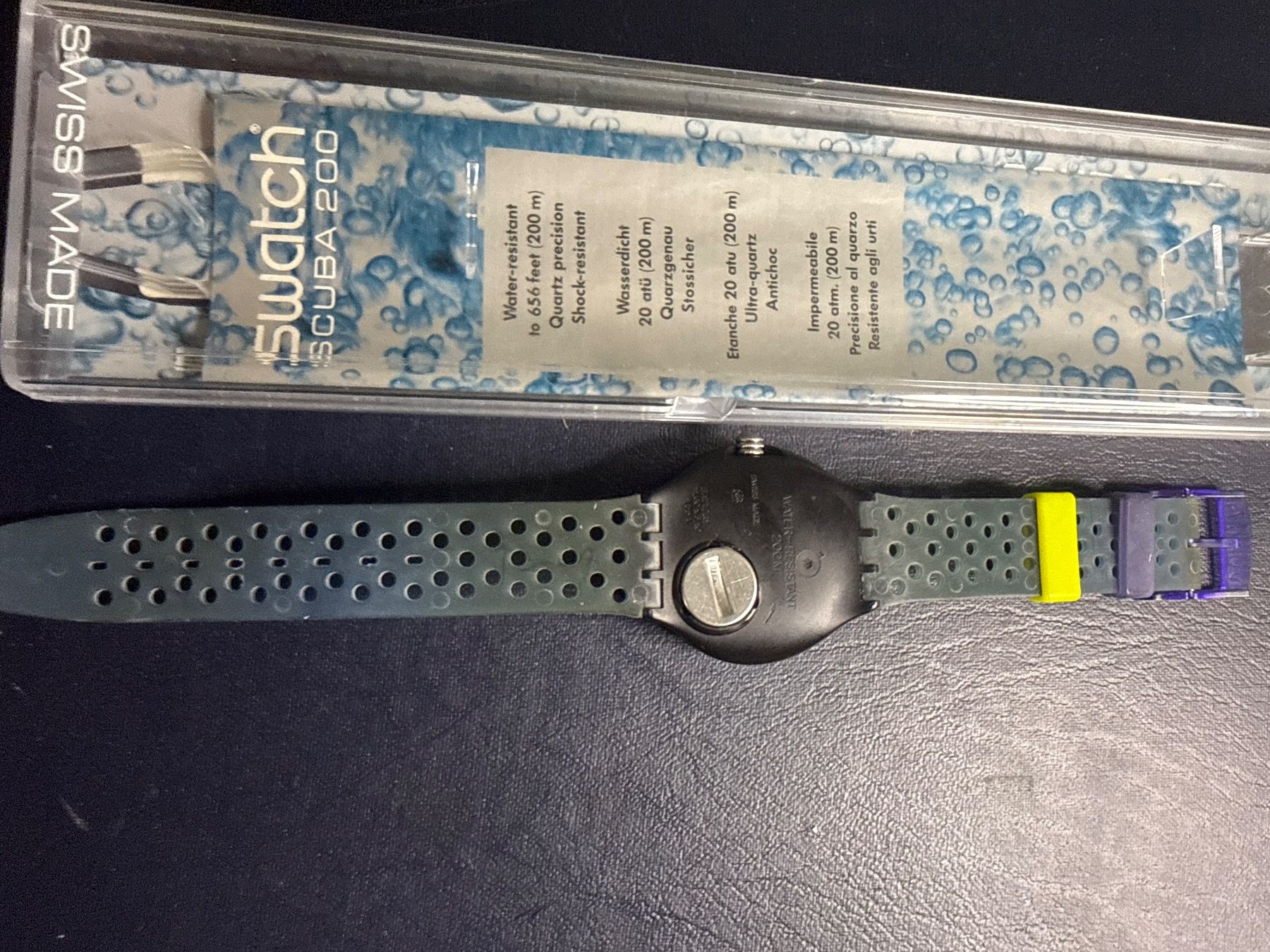 Swatch Orologi: Swatch Scuba 1991 – Usato da Pfeffingen venduto da Allhandelklgwatches 3