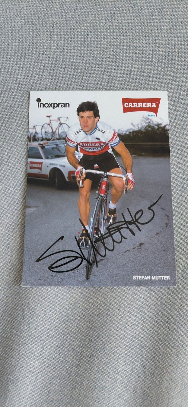 Autographes: Autogrammkarte Stefan Mutter – D'occasion à Schmerikon par Olympia04