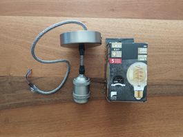 Pendelleuchte mit Vintage LED Lampe