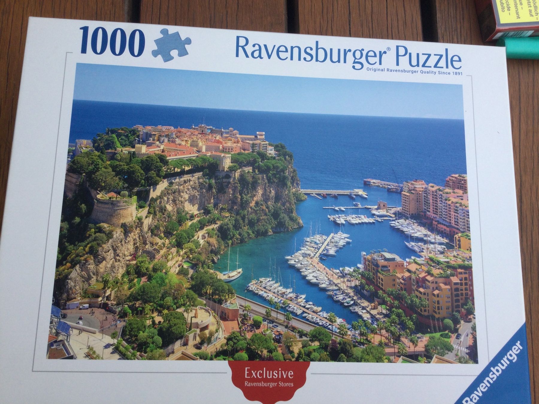 Puzzle: Puzzle, 1000 Teile, Ravensburger, Monaco, Monte Carlo – Usato da Riehen venduto da hansi999