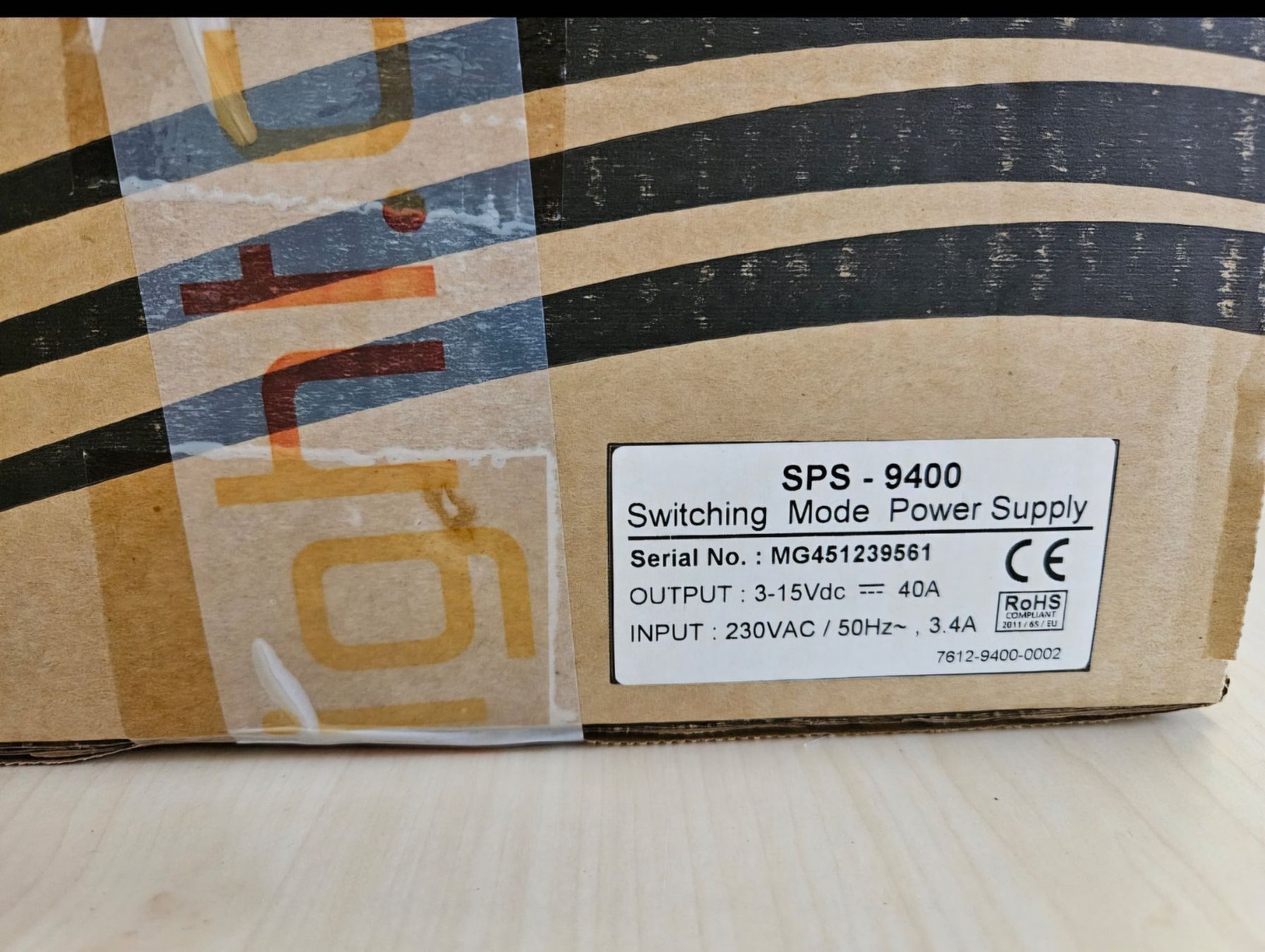 Componenti elettronici: DC Power Controller Manson SPS 9400 Switching Mode – Nuovo e nell'imballaggio originale da Kloten venduto da Auswandern 6