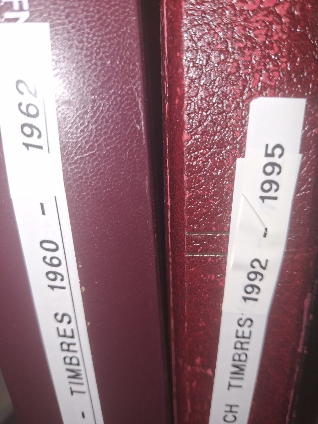 Alle Briefmarken: 2 Alben Voll mit Dubletten Material  – Gebraucht aus Balgach von SIMEON27 1