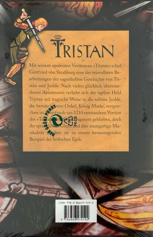 Bücher: von Strassburg Gottfried, Tristan – Neu und originalverpackt aus Sarnen von Livres 1