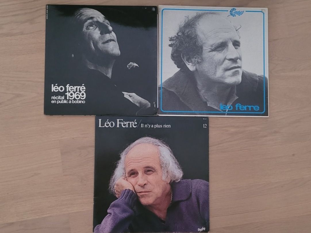 Dischi in vinile: DLP et 2 LP  Léo Ferré – Usato da Martigny venduto da MZ-67