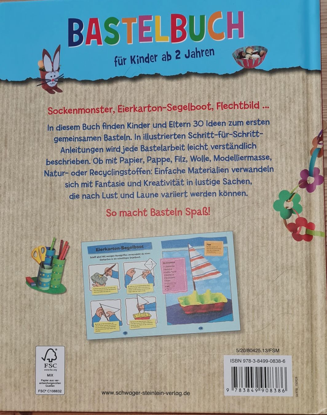 Libri: Bastelbuch ab 2 Jahren – Usato da Beinwil Freiamt venduto da tafa8 1