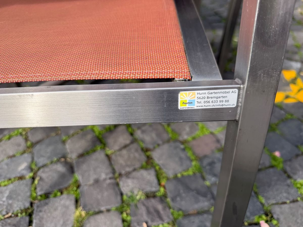 Hunn Chaises: Gartenwirtschaft Stühle – D'occasion à Gossau ZH par Swisswasserpro 5