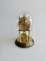 Horloge de table Kurdo Quartz, cloche en verre défectueux