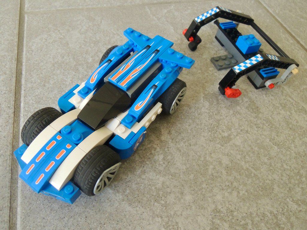 Lego Baukästen: Lego Racers 8163: Blue Sprinter – Gebraucht aus Gebenstorf von birken