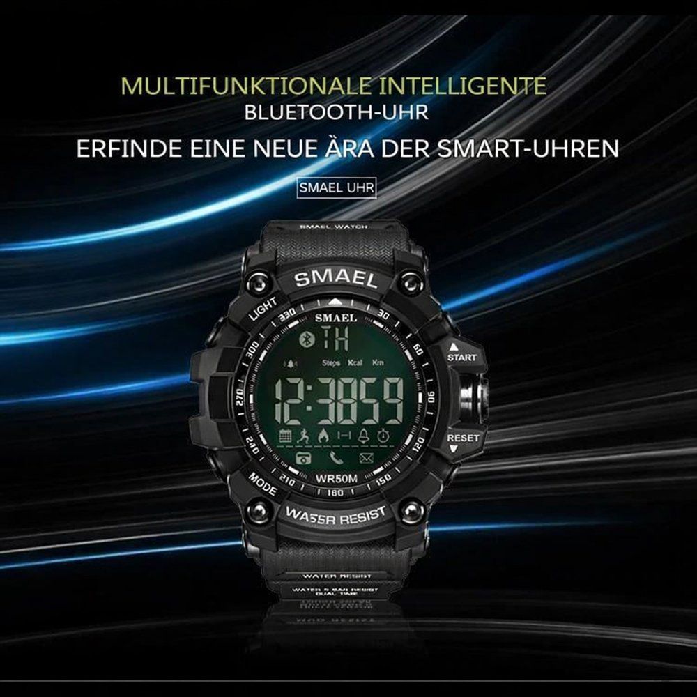 Smartwatch: Smartwatch Shock Sport Uhr LED Bluetooth G-Shock – Nuovo e nell'imballaggio originale da Chiasso venduto da online.shop 1