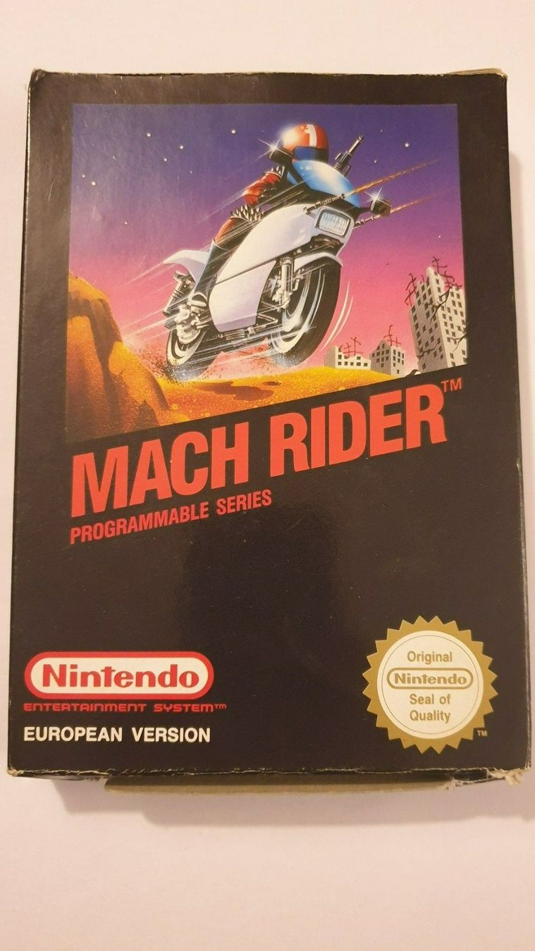 Nintendo Spiele: Mach Rider Programmable Series NES OVP – Gebraucht aus Rain von  5