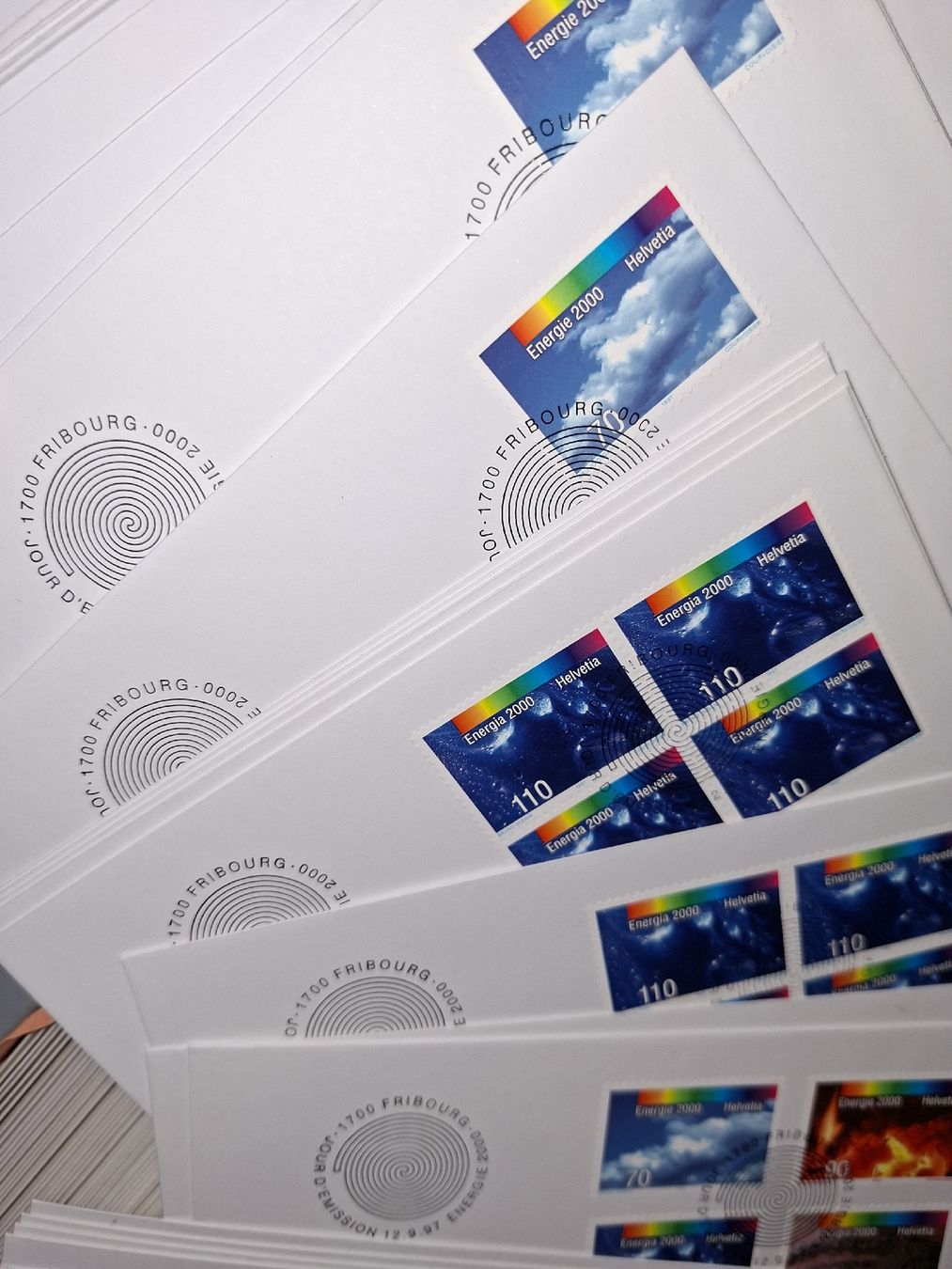 Tutti i francobolli: Diverse FDC / Dubletten Schweiz ca 800Stk – Usato da Balgach venduto da SIMEON27 1
