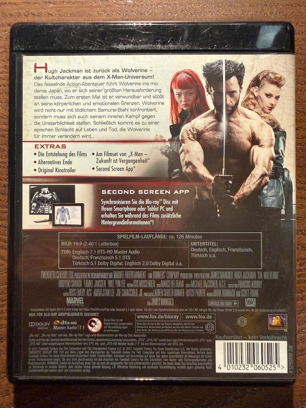 Tutti i DVDs: Wolverine - Weg des Kriegers – Usato da Zürich venduto da Blu-ray_ZH 1