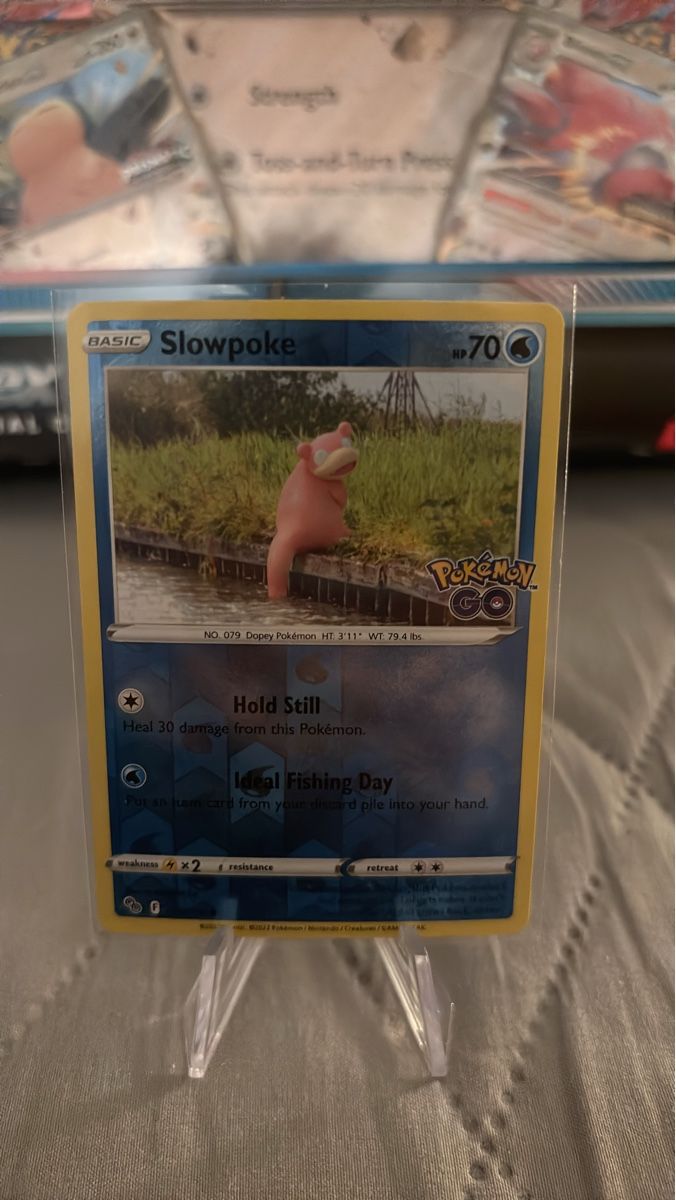 Pokémon Sammelbilder & Trading cards: Pokemon GO - Slowpoke Rev Holo – Gebraucht aus Dietikon von PokemonSwissSpotify
