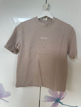 WRSTBHVR Core T-Shirt beige Grösse XXS neuwertig