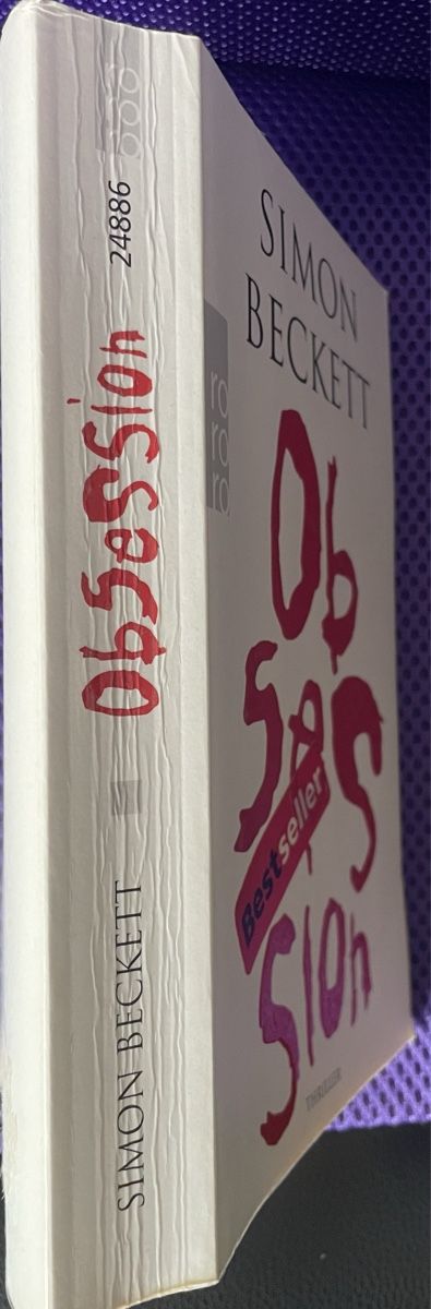 Libri: OBSESSION - SIMON BECKETT - THRILLER - TASCHENBUCH – Usato da Buchs AG venduto da fischli610 2