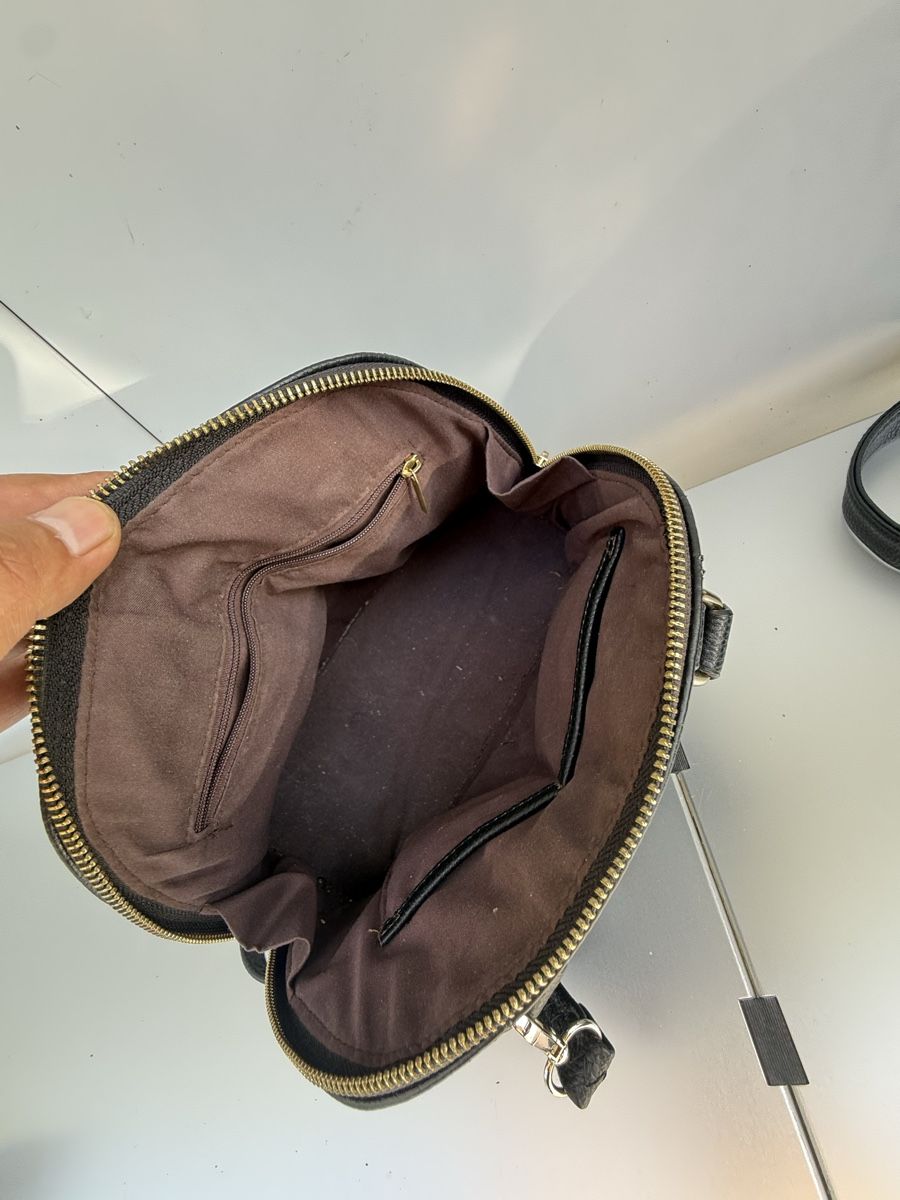Taschen für Damen: Handbag black dome shape with studs used condition – Gebraucht aus Liebefeld von Khampa 3