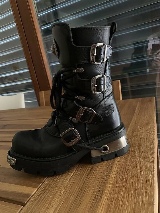 Bottes New Rock Original (D'occasion) à Vérossaz pour CHF 250 – retrait ...