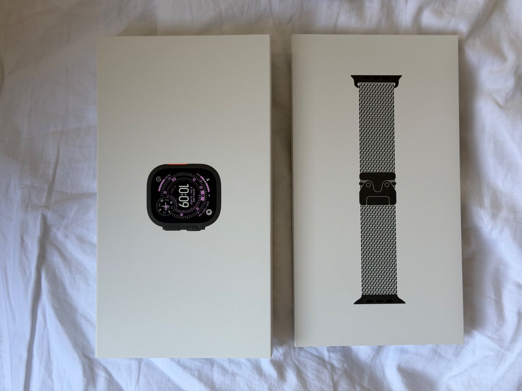 Apple Smartwatch: Apple Watch Ultra 3 titanium milanese loop – Gebraucht aus Arosio von Bike-Nature-Velo 3