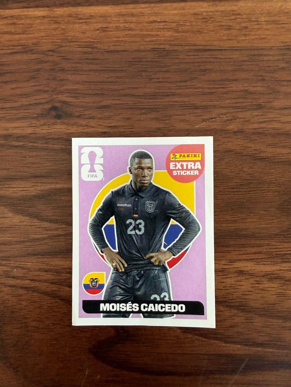 Panini Carte collezionabili: Panini WM 2026 - Extra Sticker Moises Caicedo – Nuovo (secondo la descrizione) da Chiggiogna venduto da TheLegend88