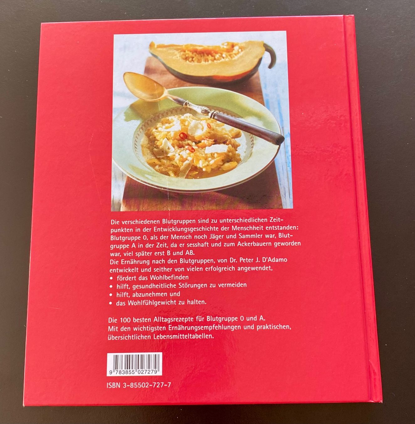 Libri: Blutgruppen Kochbuch 0 und A – Usato da Nussbaumen AG venduto da schuba2000 1