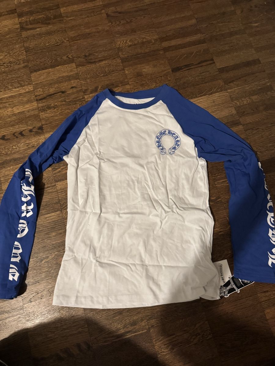 Maglioni & Felpe: Chrome Hearts Longsleeve Blau – Nuovo e nell'imballaggio originale da Winterthur venduto da Laurin1