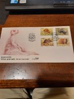 Magnifique enveloppe philatélique Mogwase 1990 Animaux!
