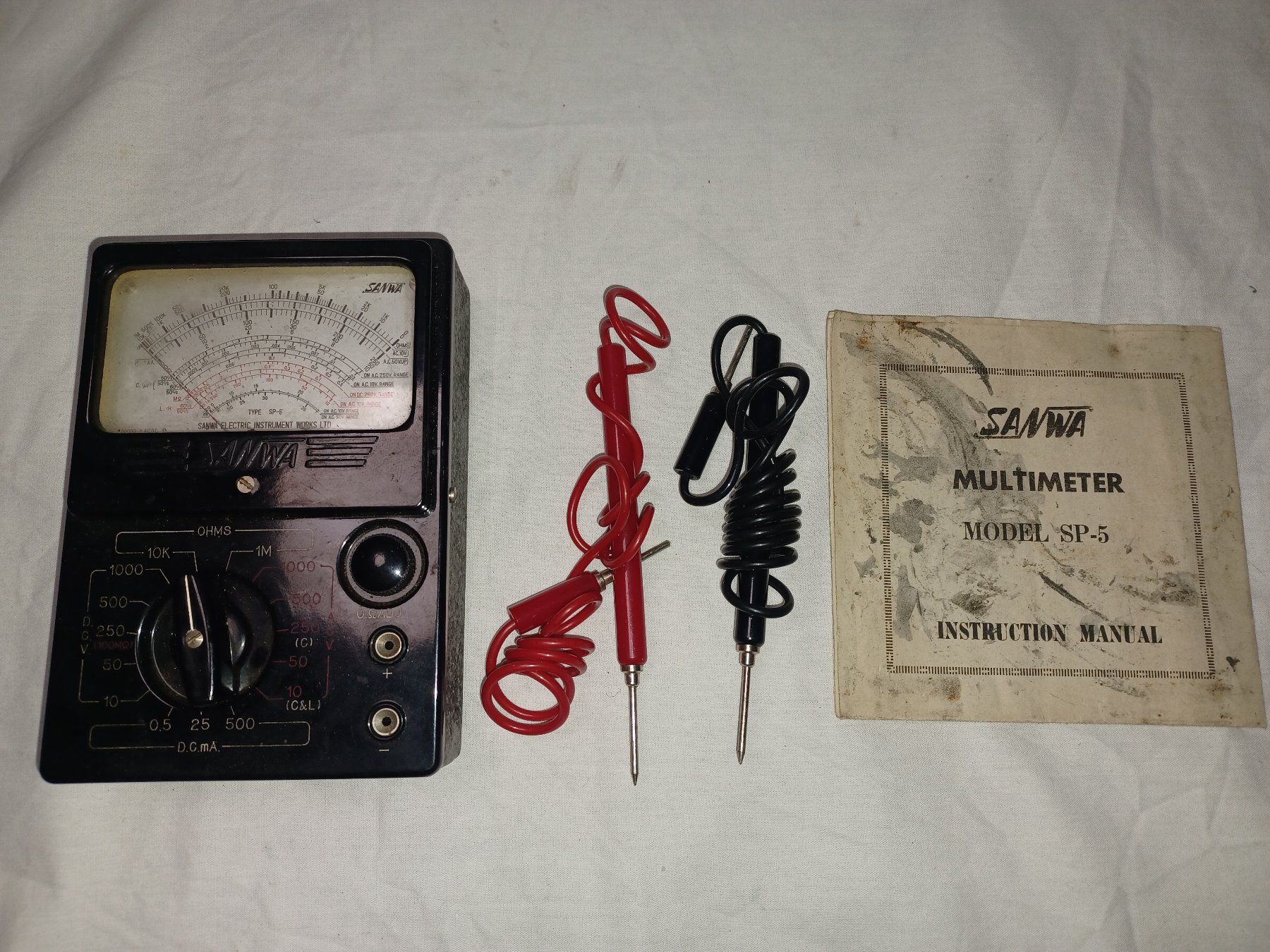 Misurare: Sanwa Multimeter, Vintage – Difettoso da Linthal venduto da Luther