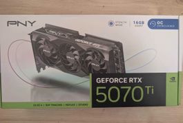 PNY GeForce RTX 5070 Ti 16GB GDDR7 OC Triple Fan – NVIDIA Bl