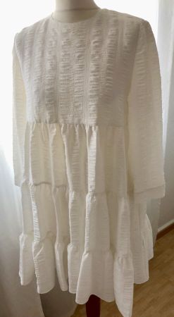 Wie neu: ZARA Kleid, Dress, Midi-Kleid, langärmelig, S - M