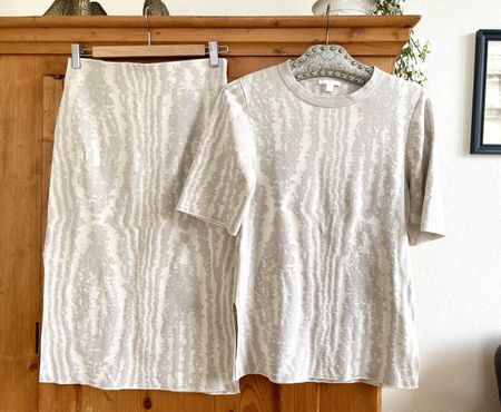 Set COS | Midirock und Shirt | Gr. XS