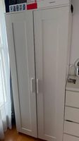 IKEA BRIMNES Kleiderschrank mit 2 Türen  Weiss