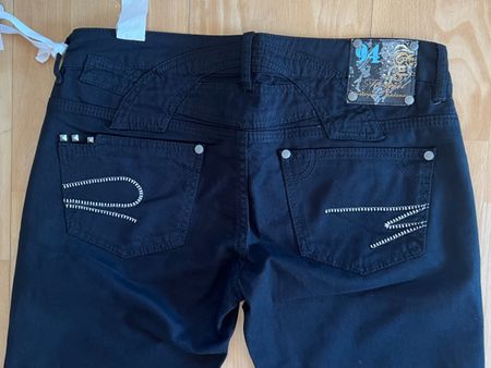 MOGUL Damen Hose in Gr. 31, Schwarz, NEU
