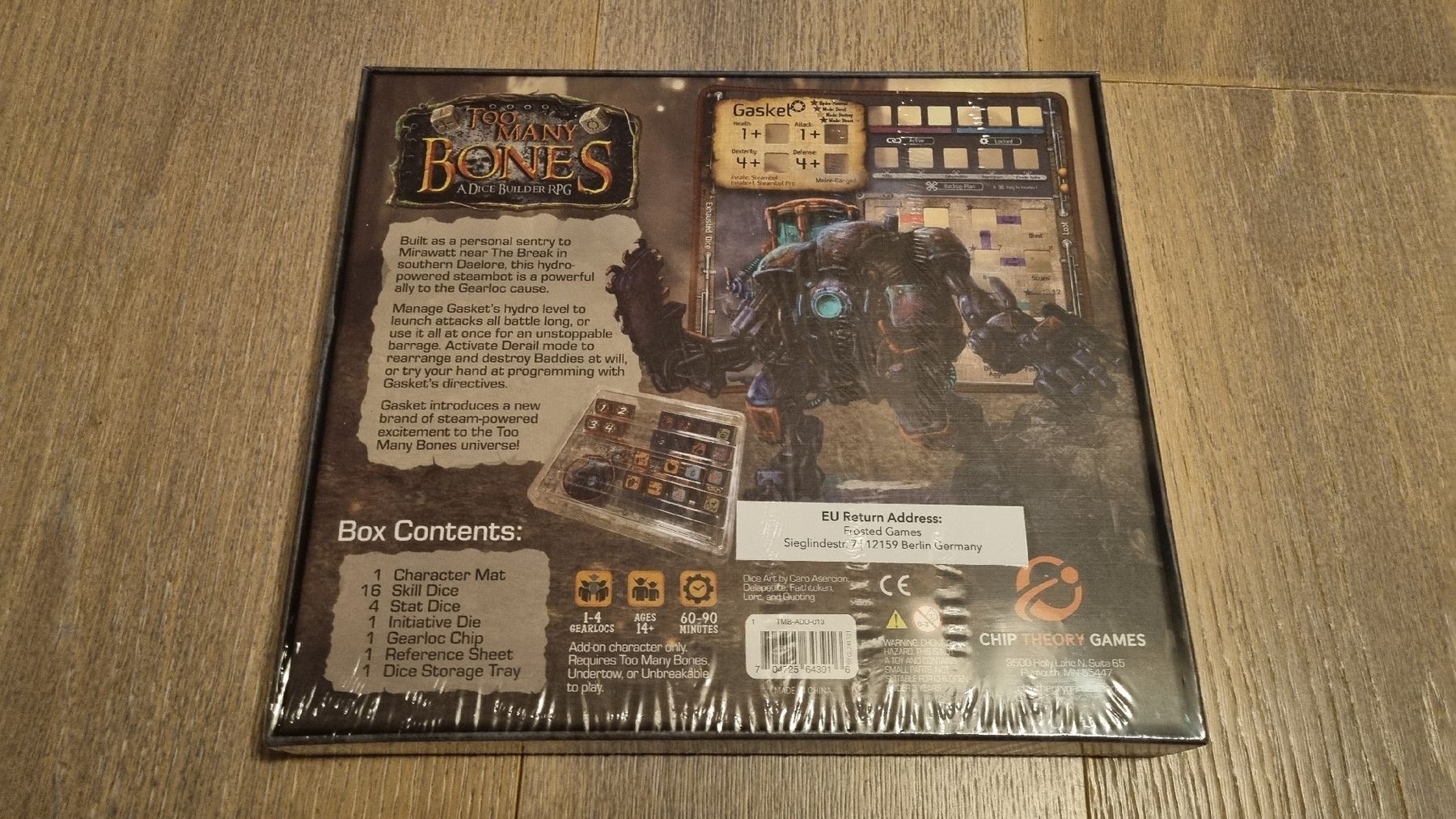 Spiele: Too Many Bones Gasket  – Neu und originalverpackt aus Bulle von Thomas.char 1