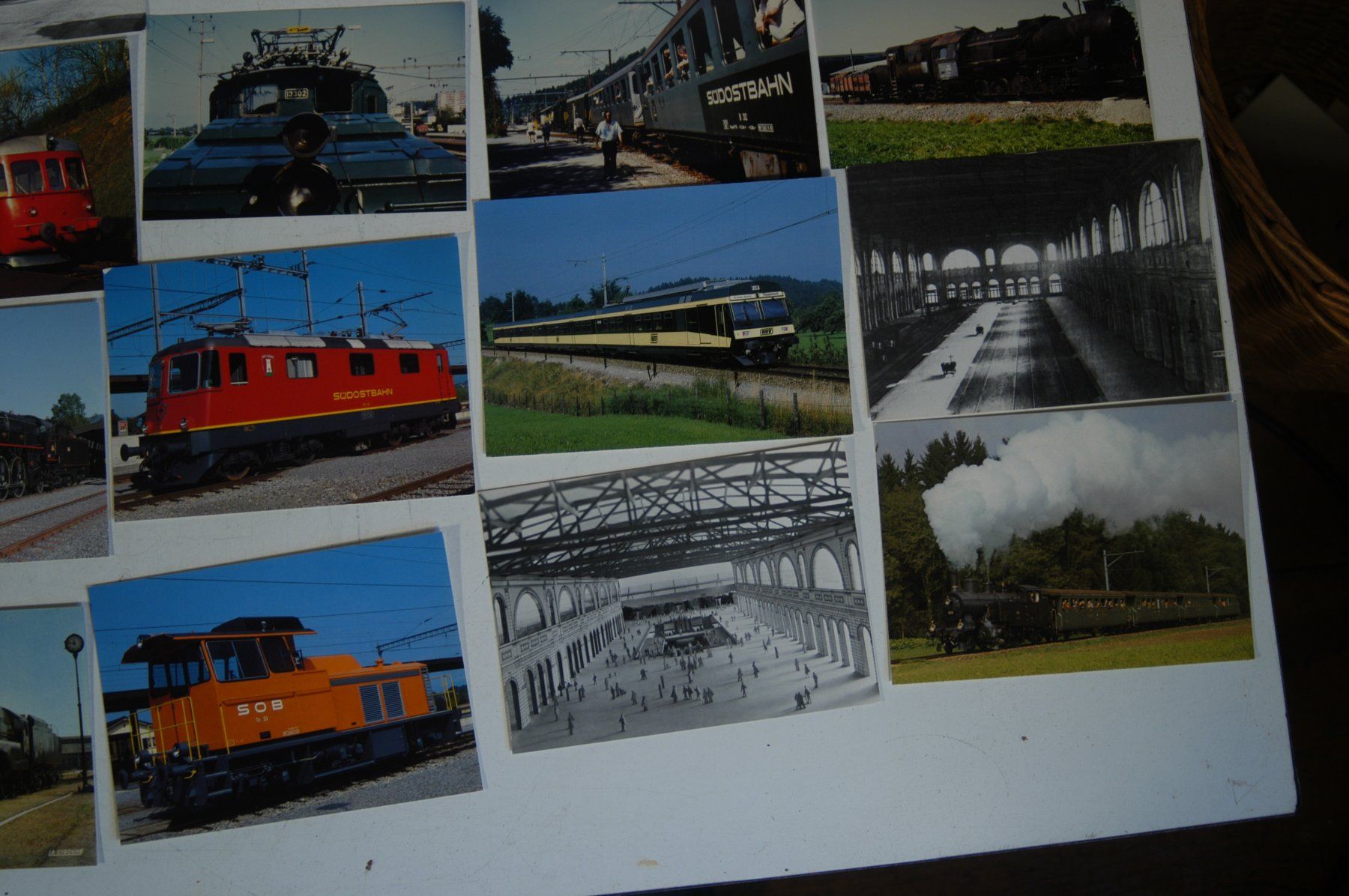 Cartoline postali: AKs Bahnwesen ca. 45 Stück – Usato da Herisau venduto da Wisen 6