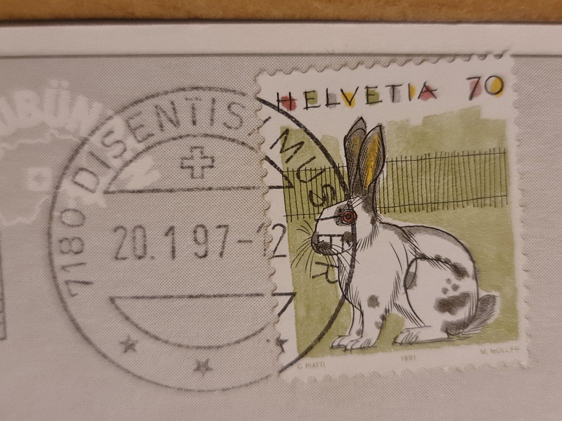 Cartoline postali: Ansichtskarte Disentis – Usato da Dintikon venduto da Vexi 1