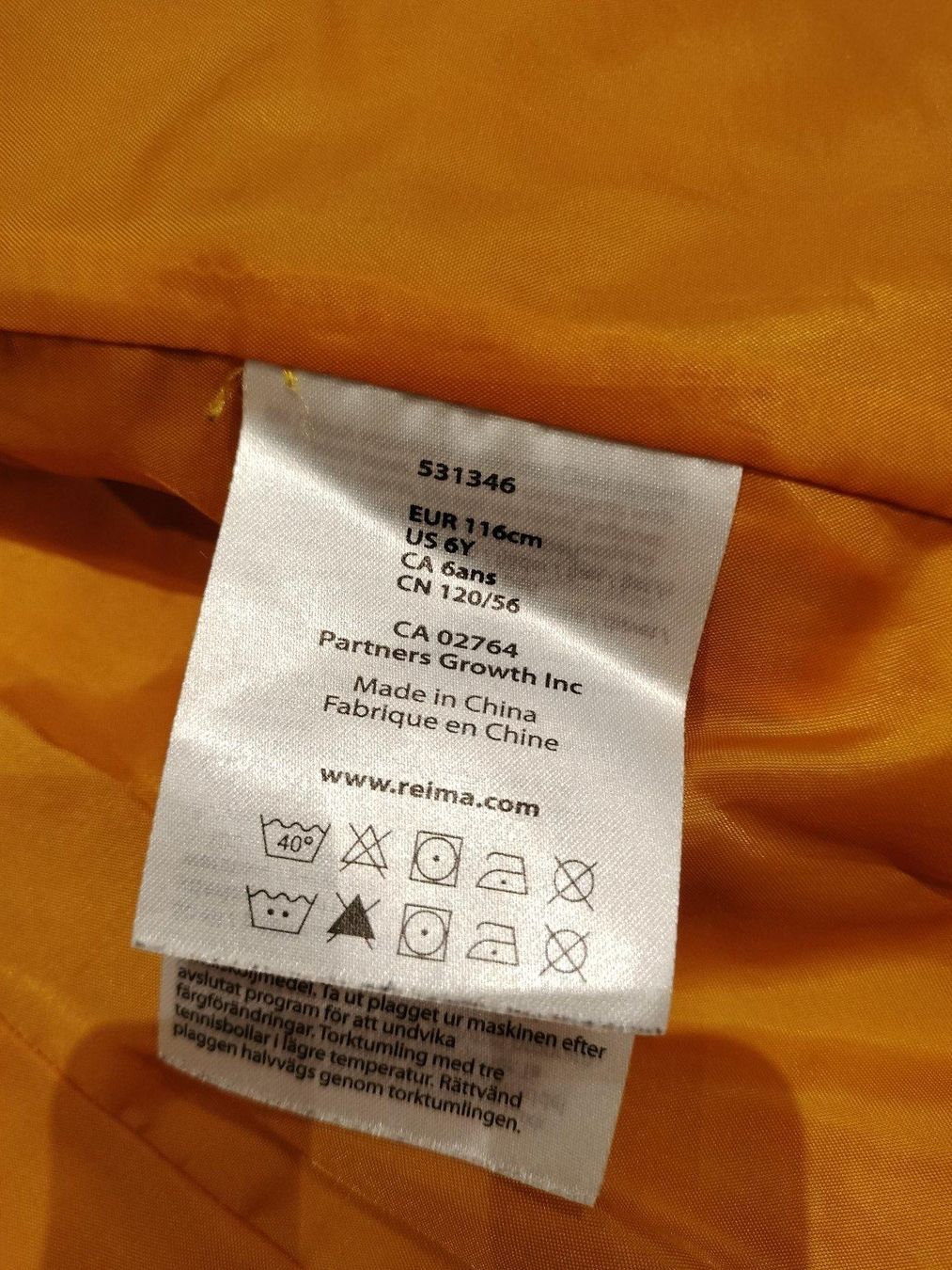 Reima Giacche & Cappotti: Reima Daunen Winterjacke Grösse 116 – Usato da Neftenbach venduto da TheKringel 1