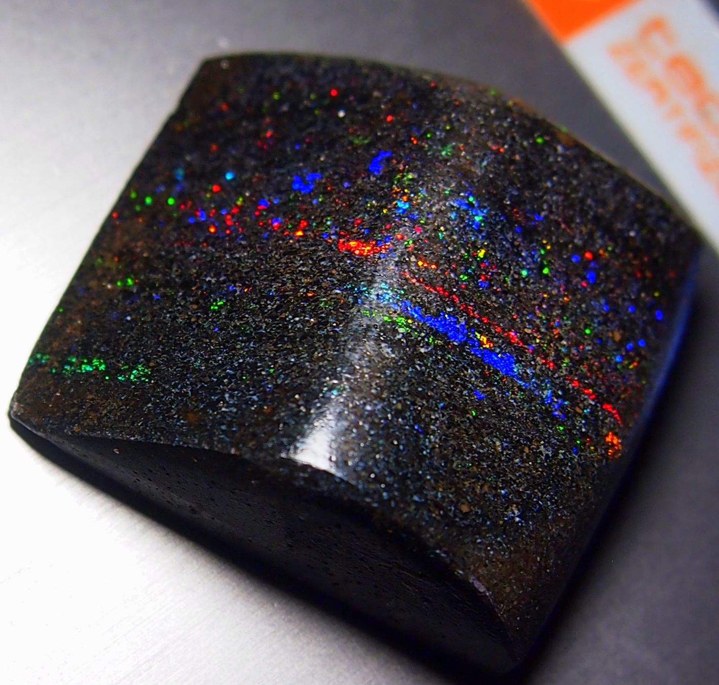 Pierres précieuses: 63 CTS polierter ANDAMOOKA OPAL  selten , einzigartig – Neuf avec emballage d'origine à Reinach BL par Hesekiel39 1
